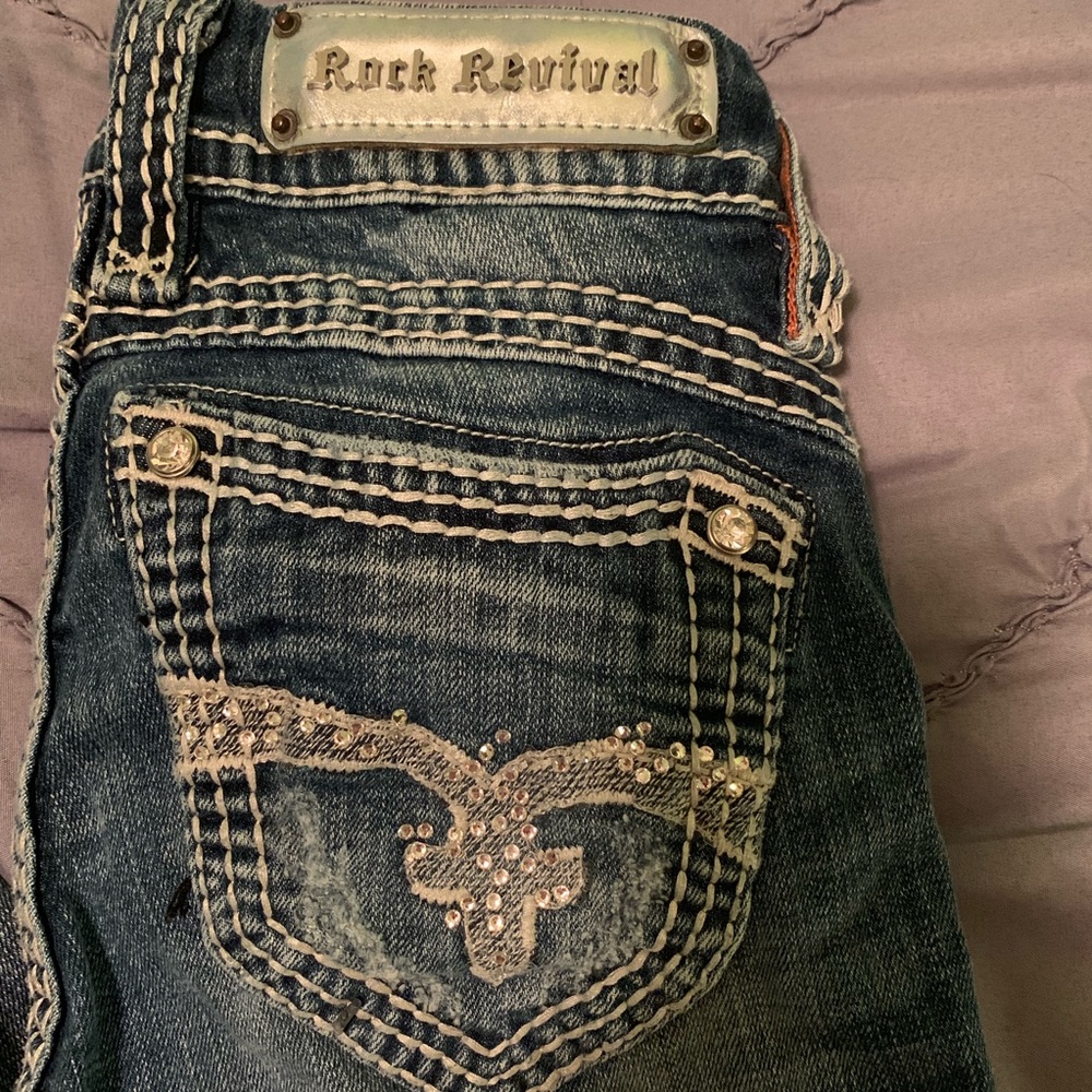 Size 25 Rock Revival Jeans